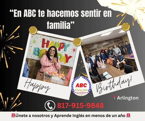 Celebración de la comunidad de ABC English Academy